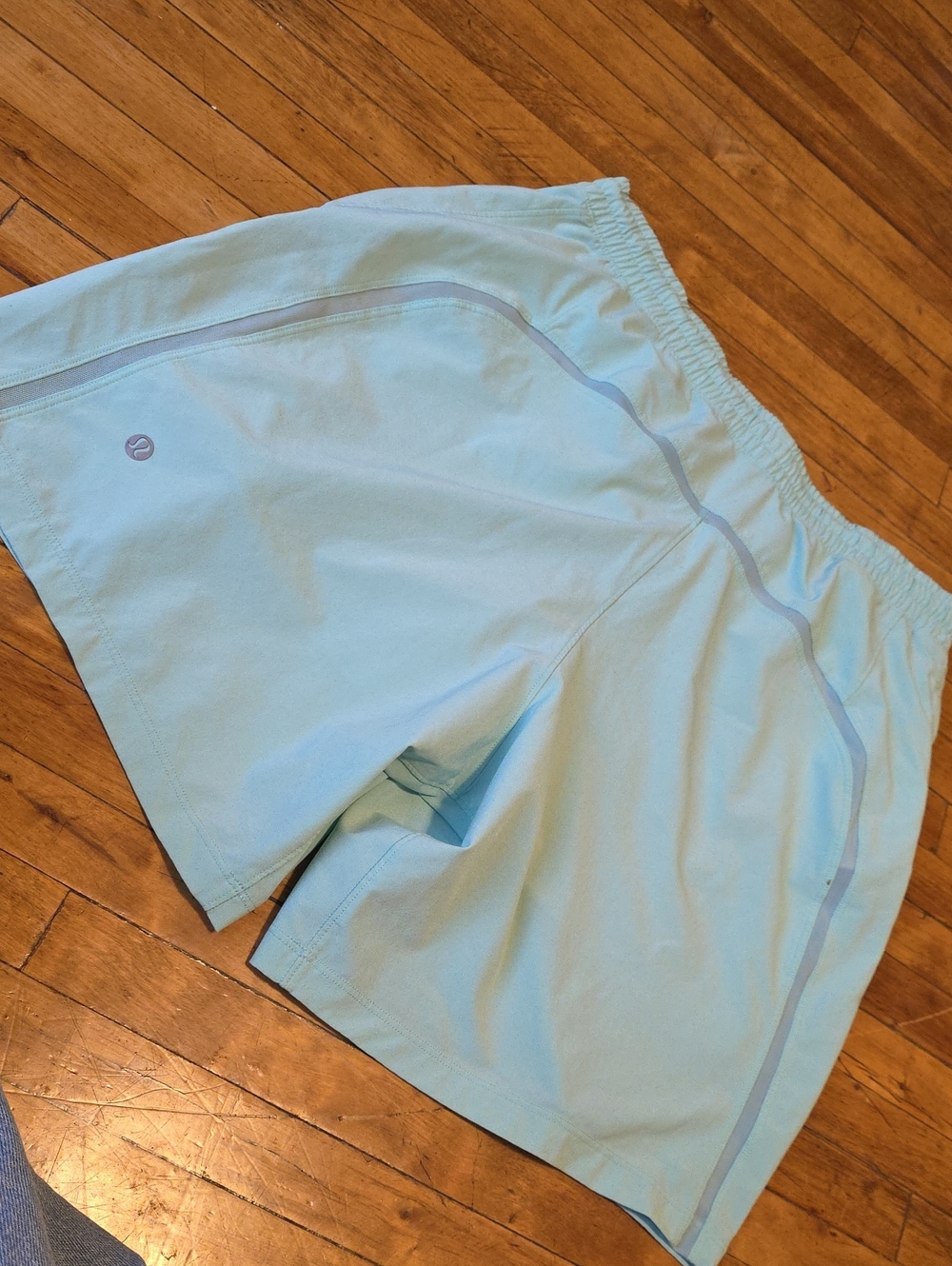 lululemon athletica Light Blue Men's Athletic Shorts